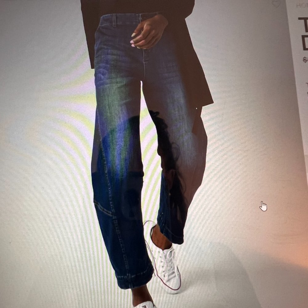 Ruti Ultimate Barrel Denim Pants in Dark Wash Size 0